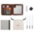 Mini Watercolor Paint Set,Portable mini Travel Watercolor kit, Pocket Watercolor Set with Paint,Art Supplies, for Artists, Amateur Hobbyists and Painting Lovers