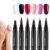Mintiml Professional Nail Pen Set,6/12/18 Colors per Set,3 in 1 Nail Polish Pens, Colorful Gel Pens for DIY Nail Art, Easy Nail Polish Pen for Women Girls (F Set/6pcs)