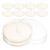 Mipcase 10pcs Nutrient Agar Plate Set for Laboratory Science Experiments, Reliable Agar Petri Dishes Kit Round Plates, Suitable for Students and Professionals in Scientific Studies
