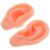 Mipcase Reusable Silicone Ear Model for Piercing Practice with Realistic Feel and Soft Flexible Material, Convenient Training Tool for Beginners Jewelry Display and Enhanced Practice