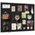 Miratino Large Bulletin Board, Cork Boards for Walls with Frame, Pin Display Board Vision Board for Home School Office Decor(Black)