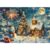 MISITU Jigsaw Puzzles 1000 Pieces for Adults Challenging Difficult Puzzles Christmas Birthday Gift Game Toys Snowman Hut 19.69 x 27.56 Inches
