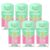 Mitchum Women Powder Fresh Antiperspirant Deodorant. 48-Hour Sweat and Odor Protection, 2.25oz – Pack of 6