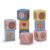 Mitico Wooden & Silicone Baby Stacking Blocks 6M+, Montessori Sensory Building Toy