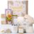 MITOJOSYEER Birthday Gift for Women,Self Care Spa Gift Basket for Women – Perfect Birthday Presents, Unique Relaxation Care Package for Mom, Sister, Bestie (White)