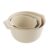 Mixing Bowl Set of 3, 30 cm, Papyrus Beige, Recycled Material
