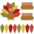 MixTeach 12 Sets Thanksgiving Turkey Shape Paper Kits Make Your Own Turkey