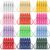 Mixweer 60 Pcs Mini Scissors for Travel Sewing Embroidery, Multicolor