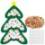 Mixweer Felt Christmas Tree Set with 800 Felt Balls DIY Christmas Tree Wall Hanging Decoration Kit Reusable Holiday Ornaments for Kids Xmas Gift Craft Activity Home Classroom Party Decor