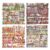 Miyouluna 60Pcs Bookshelf PET Stickers Set, Vintage Book Scenery Ephemera for Scrapbooking, Journaling, Bullet Journal, Waterproof DIY Craft Supplies
