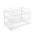 MIZEFCB 3-Tier Steel Can Dispenser Organizer, White Kitchen Pantry Rack
