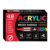 Mjaie Liquid Acrylic Marker with Soft Brush Tip Acrylic Paint Pen Dry for Card Making Painting on Paper Wood Stone Glass Direct Liquid Paint Pens