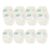 Mllepjdh – 12 Rolls Clear Tape Refill Dispenser Supplies for Home, School, Office, 3/4 Inch, Clear Dispenser Refill Rolls