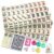 MLOHASING American Mahjong Tile Set – 166 pcs Ivory Yellow Mahjong Game Set – Include Instructions & Play-Chips for Family & Friends Gatherings