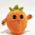 Mmxhn Soft Plush Musical Sensory Toy, Carrot | Touch Activated Metronome Sound Fruit Doll, Dual Mode Interactive Educational Toy, Parent-Child Activity Gift for Baby Boys Girls