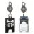 MNGARISTA Retractable Keychain & Heavy Duty ID Badge Holder（2Pack）