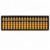 Mnixy 17-Column Soroban Abacus with Plastic Bead Frame