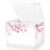 Mnsruu Storage Boxes with Lids, Cherry Blossom on Pink Large Storage Basket Organizer Shelves Cube Bin Toy Clothes Underbed