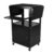 Mobile AV Cart & Stands with Locking Cabinet and Keyboard Tray 3D Printer Computer Laptop Cart Height Adjustable 36-44 in 110lbs for Presentations Office Holds 110 Lbs