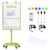 Mobile Whiteboard, 40×26 Inches White Board Dry Erase Board on Wheels
