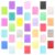 MOBUTOFU 120pcs A4 Colorful Craft Paper Sheets for DIY Projects Accessories, Matte Cardstock with Optimal Thickness, Reduces Dirt, for Family DIY Projects and Creative Lessons Random Color