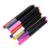 MOBUTOFU 12pcs Erasable Neon Pens for Blackboards and Acrylic Boards, Fluorescent Dry Erase Markers with Strong Compatibility and Bright Visibility, for Offices and Travel Use, PC Material