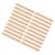 MOBUTOFU 20pcs Wooden Domino Racks and Card Holder Stand with Sturdy Wooden Base, Minimalist Design for School and Settings, Versatile Usage for Organizing Game Trays and Playing Cards