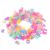 MOBUTOFU Alphabet Letter Beads A-z Mixed Shape Acrylic Charms 1400pcs with Ample Supply and Versatile Crafting for Jewelry Making for Necklaces and Bracelets in Preschool Educational Use