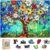 Mocfesk Wooden Puzzles for Adults, Stained Glass Tree of Life Puzzles