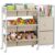 Modanais Kids Toy Organizers and Storage Bins, Off White