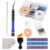 Model Building Tool Kit, Deburring Tool Set with 10 Replacement Blades, Non-Rotating Burr Remover, Sanding Sticks, Grip Tape, Cleaning Brush, Pick & Cloth for Gunpla, Plastic Models, Miniatures