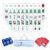 Modern Art Mahjong Set, 160 Acrylic Layered Mahjong Tiles