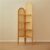 Modern ge Rattan Corner Shelf – Tall Standing Bookcase & Stylish Display for Living Room & Bedroom Space-Saving Home Furniture Storage Solution