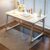 Modern Minimalist Computer Desk with White Frame Perfect for A Home Office