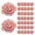 Moicstiy 50 Pcs 19mm Rose Beads, Pink