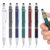 Moinchore 6 Pcs Spinner Fidget Pens, Multicolor 2-in-1 Stylus Ballpoint Pen