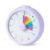 Moiubik Visual Timer for Kids 60 Minute Countdown Timer Rainbow Disk Desk Timer Clock for Classroom Study Office Kitchen with Silent Operation (Purple)
