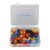 Molecular Structure Model Kit Organic Chemistry Ball Stick Scale Model with Storage Box for School Laboratory Teaching STEM Education Plastic Atoms
