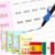 MoLingvora Magic Trace Trek Writing Practice for Kids – 4 Spanish Grooved Workbooks, Pre K Reusable Tracing Practice Book, Handwriting Without Tears, Disappearing Pen Refill (Spanish Pack of 4, Small)