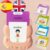 MoLingvora Talking Flash Cards Bilingual – Spanish English Flashcards Kids