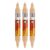 Molotow One4All Acrylic Twin Marker (1.5 and 4.0 mm Line Width, High Coverage and Permanent, Quick Drying, Refillable, for Almost All Surfaces) Pack of 3, Colour 259 Sand