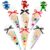 Moltby 12 Pack Ninja Party Favors, DIY Wooden Magnet Painting Craft Kit