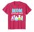 Mom Birthday Crew Science Theme Birthday Party Science T-Shirt, Youth, Red Heather, Large