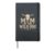 Mom Of The Wild One Cowboy Rodeo Country Western Bull Skull Hardcover Journal, Black