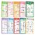 MOMOTONX 10 Pack Kids Pretend Play Notepads, 40 Pages Kids Playtime Pads, 4” x 6” All Roles Imaginative Role Play Activity Set, Educational Toys for Toddlers