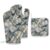 Money American Bill Dollar Oven Mitts Three Piece Set of Insulated Gloves and Pot Mats for Cooking BBQ Baking