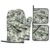 Money American Bill Dollars Sign Heat Resistant Oven Mitts and Pot Holders Set of 4-500°f Protection Utensil Pocket for Grilling, Baking, Cooking
