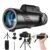 Monocular Telescope 80×100 High Powered Monoculars for Adults Compatible with Smartphones and Can Bird Watching Stargazing Outdoor Hiking Traveling Camping Concerts Night Vision Monocular