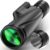 Monocular Telescope 80×100, Wide Field Hd Monoculars for Adults with Tripod & Phone Adapter, Perfect for Bird Watching, Hunting, Hiking & Outdoor Activities -Green Black