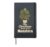 Monstera Christmas Tree Houseplant Plant Lover Gift Hardcover Journal, Black